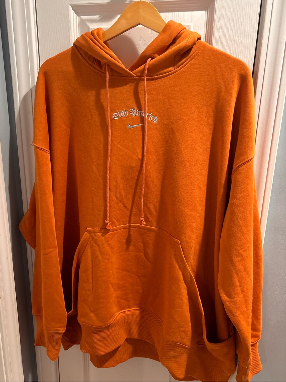 Women’s Nike Orange Club America Football/Soccer  Hoodie